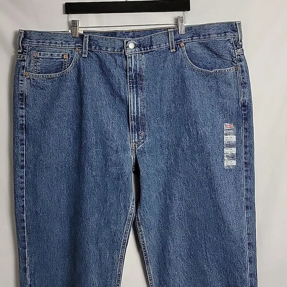 NWT.. LEVI'S..550 RELAXED.. BIG & TALL.. blue jeans..